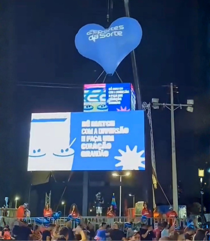 Iluminação do Camarote